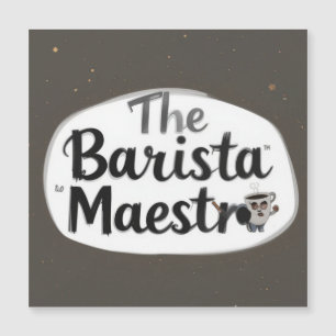 Carte Magnétique Le Maestro Barista