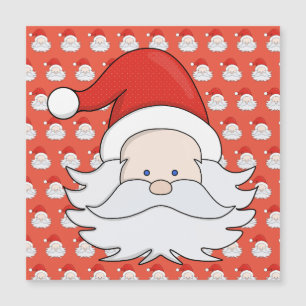 Carte Magnétique Le mignon Père Noël
