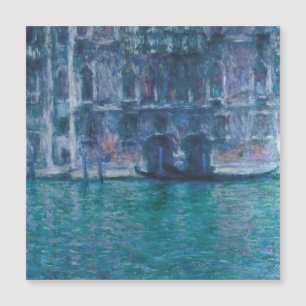 Carte Magnétique Le palais da Mula Claude Monet
