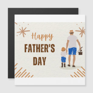 Carte Magnétique Le plus grand papa du monde : une fête de la Fête