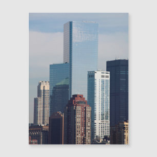 Carte Magnétique Le vaste centre financier Manhattan New York