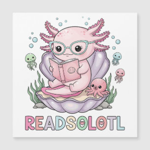 Carte Magnétique Lecture Axolotale Rose