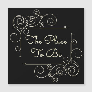 Carte Magnétique L'Endroit à être