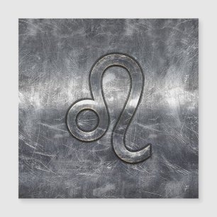 Carte Magnétique Leo Zodiac Connexion de style industriel