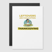 Carte Magnétique Les Restes Sont Pour Les Lâcheurs - L'essentiel de (Devant / Derrière)