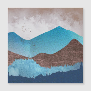 Carte Magnétique Les sommets Blue Mountain