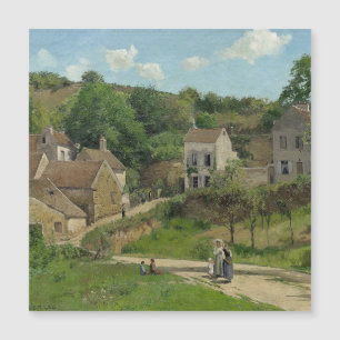 Carte Magnétique L'Hermitage à Pontoise Camille Pissarro