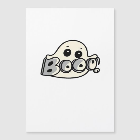 Carte Magnétique Little Boo Créatif Décontracté (Devant)