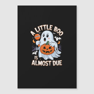 Carte Magnétique Little Boo Est Presque Prête Mignonne Grossesse Ha