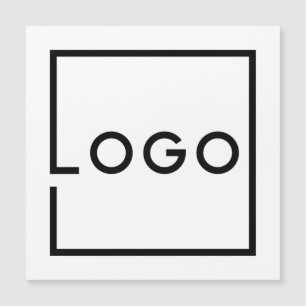 Carte Magnétique Logo d'entreprise personnalisé