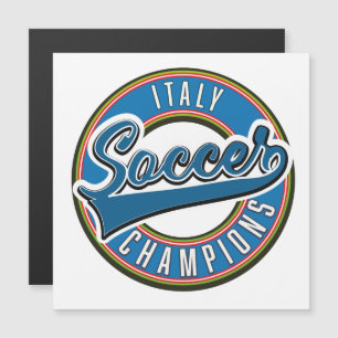 Carte Magnétique Logo des champions espagnols du football.