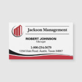 Carte Magnétique Logo professionnel (Devant)