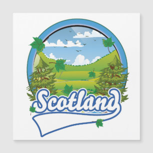 Carte Magnétique Logo Scotland Travel