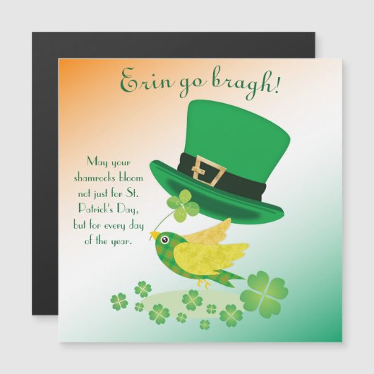 Carte magnétique Lucky Flight de Shoemaker (Devant / Derrière)