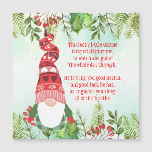 Carte Magnétique Lucky Gnome Ce petit Gnome Jigsaw Puzzle
