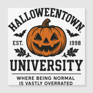 Carte Magnétique L'université d'Halloweentown 1998 Où être normal