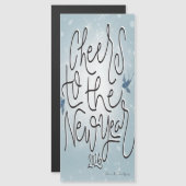 Carte Magnétique Magnetic Card new years (Devant / Derrière)