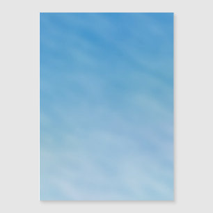 Carte Magnétique Magnifique ciel bleu doux avec des nuages de rêve