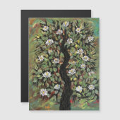 Carte Magnétique Magnolia été (Devant / Derrière)