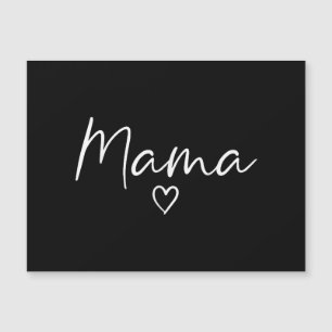 Carte Magnétique Mama Cadeaux pour les femmes Coeur Fête des Mères 