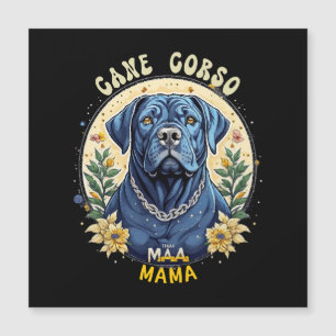 Carte Magnétique Maman Cane Corso