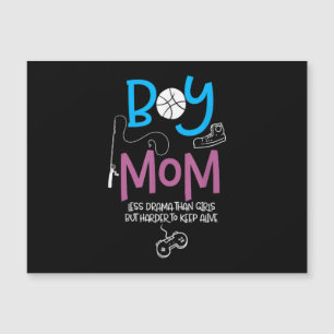 Carte Magnétique Maman drôle de garçons Maman fière Bonne fête des