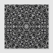 Carte magnétique Mandala industrielle (Devant)