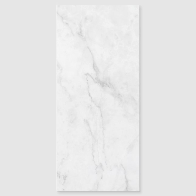 Carte Magnétique Marbre Blanc (Devant)