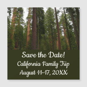 Carte Magnétique Mariposa Grove dans le parc national de Yosemite