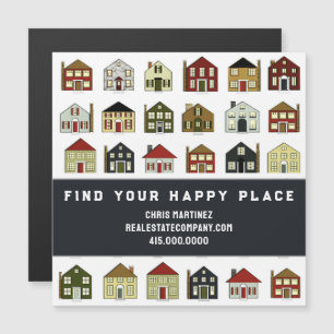 Carte Magnétique Marketing promotionnel pour agent immobilier