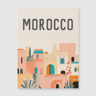 Carte Magnétique Maroc Marakech