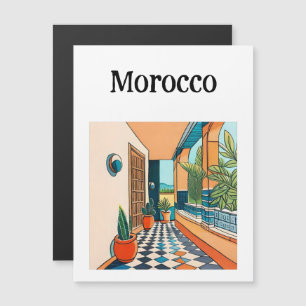 Carte Magnétique Maroc Marrakech