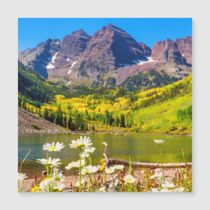 Carte Magnétique Maroon Bells à Aspen, Colorado