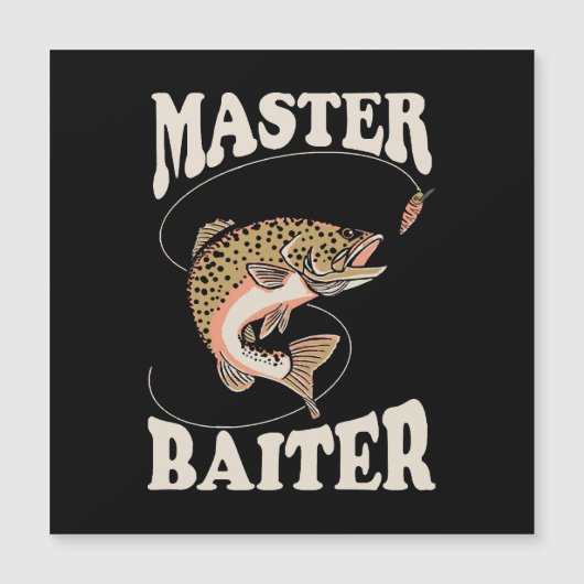 Carte Magnétique Master Baiter Fishing (Devant)