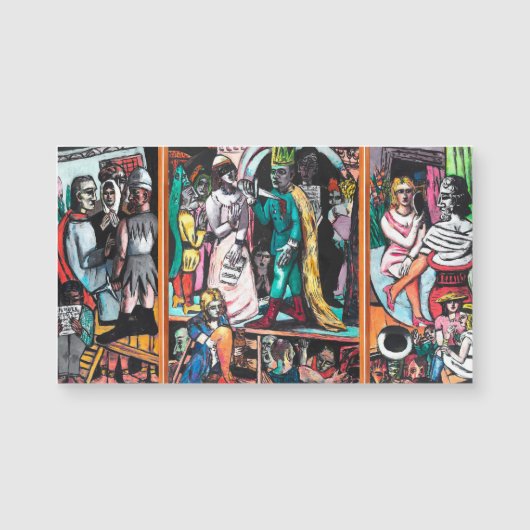 Carte Magnétique Max Beckmann (Devant)