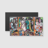 Carte Magnétique Max Beckmann (Devant / Derrière)
