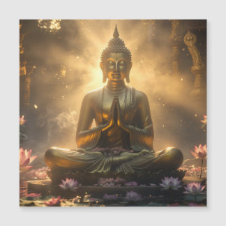 CARTE MAGNÉTIQUE MEDITATION - YOGA - CARPE DIEM