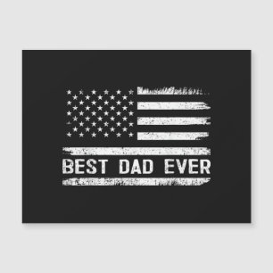 Carte Magnétique Meilleur Papa de tous les temps avec des cadeaux d