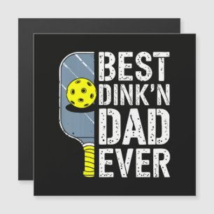 Carte Magnétique Meilleur Papa Dink'N Ever Pickleball