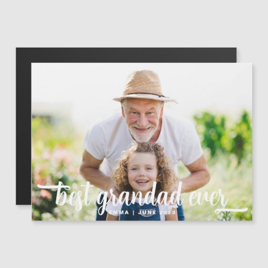 Carte Magnétique Meilleure photo de Grand Prix (Devant / Derrière)