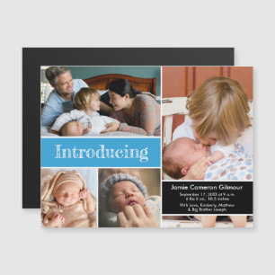 Carte Magnétique Merci Bleu : présentation des photos du deuxième b