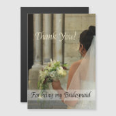 Carte Magnétique Merci d'être ma servante (Devant / Derrière)