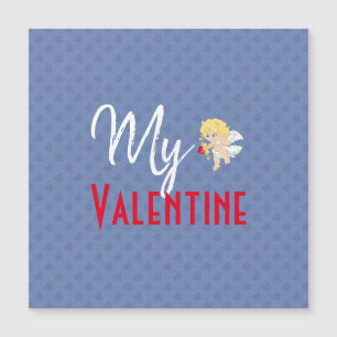Carte Magnétique Mes Coeurs Cupidants Valentin Magnétiques