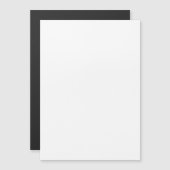 Carte Magnétique Mince (Devant / Derrière)