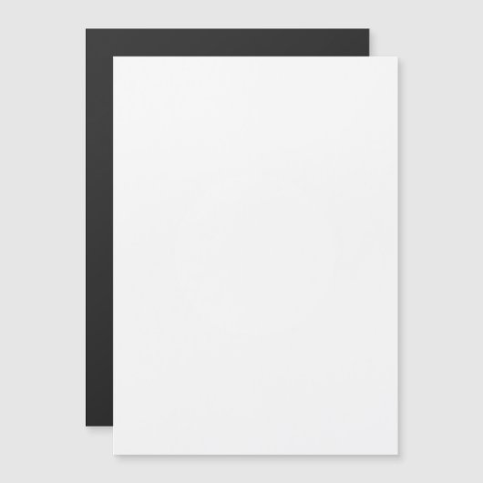Carte Magnétique Mince (Devant / Derrière)
