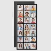 Carte magnétique mince couleur modifiable de colla (Devant / Derrière)