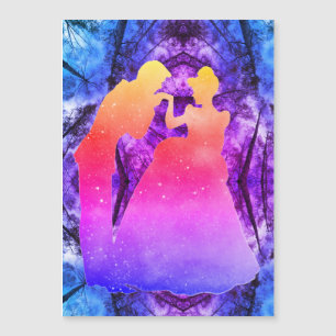 Carte magnétique mince d'amour