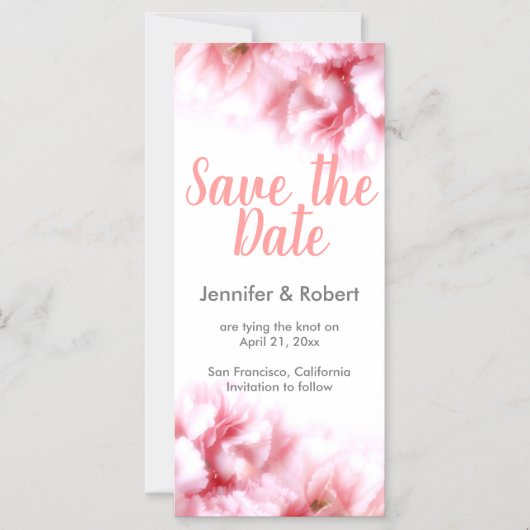 Carte Magnétique Mince - Enregistrer La Date (Recto)