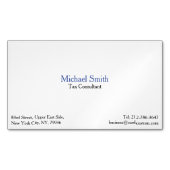 Carte magnétique moderne et élégante (devant)