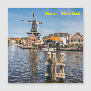 Carte Magnétique Molen de Adriaan, Haarlem, Pays-Bas